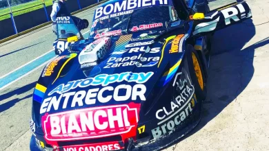 Ford de Bonellli en la prueba en La Plata