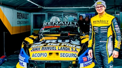 Landa con el Torino del Trotta Racing