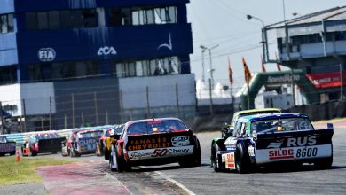 Autos de TC en Buenos Aires.