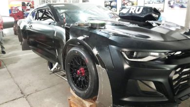 Camaro de TC enchapado.