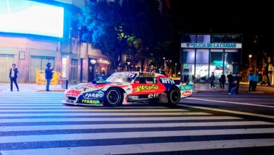 Auto de Ortelli por la 9 de julio.