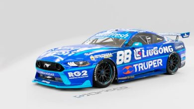 Render 3D del Mustang de TC de Trosset.