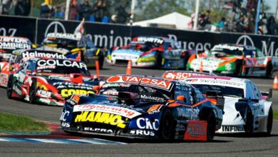 Pelotón de TC en Rafaela.