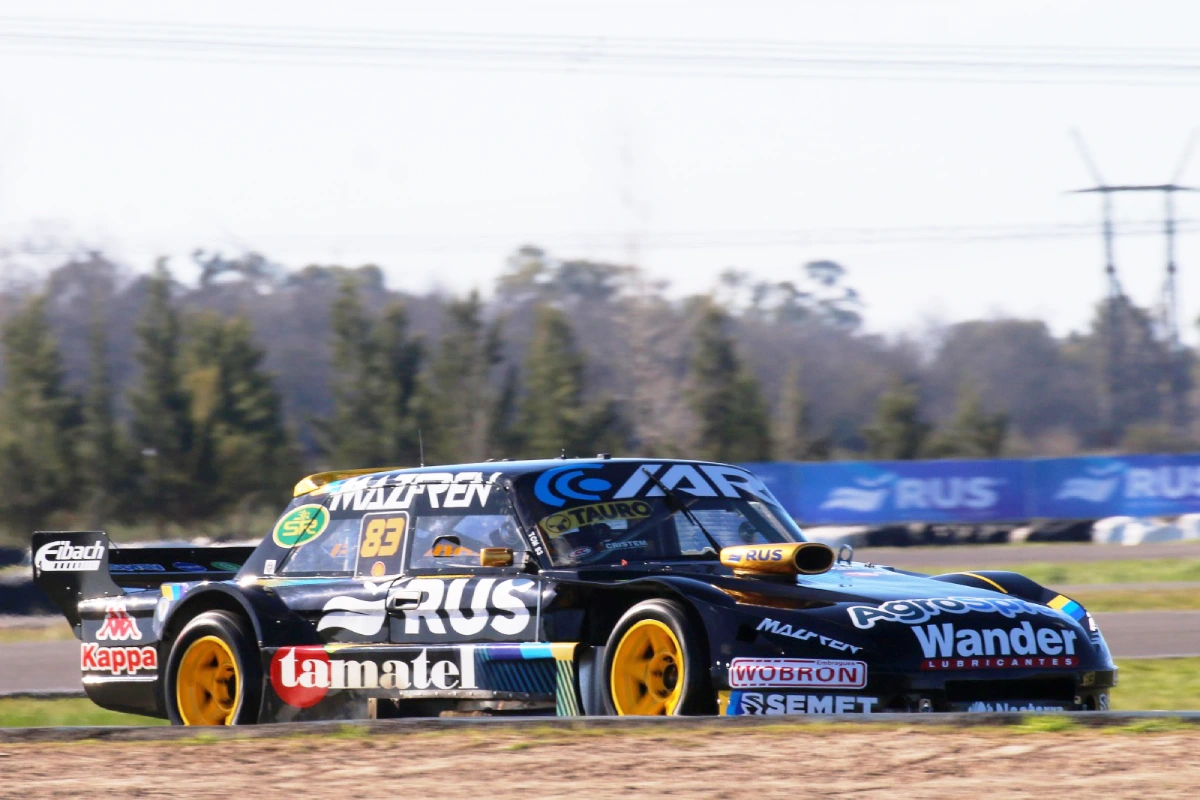 Ricciardi en pista en La Plata.