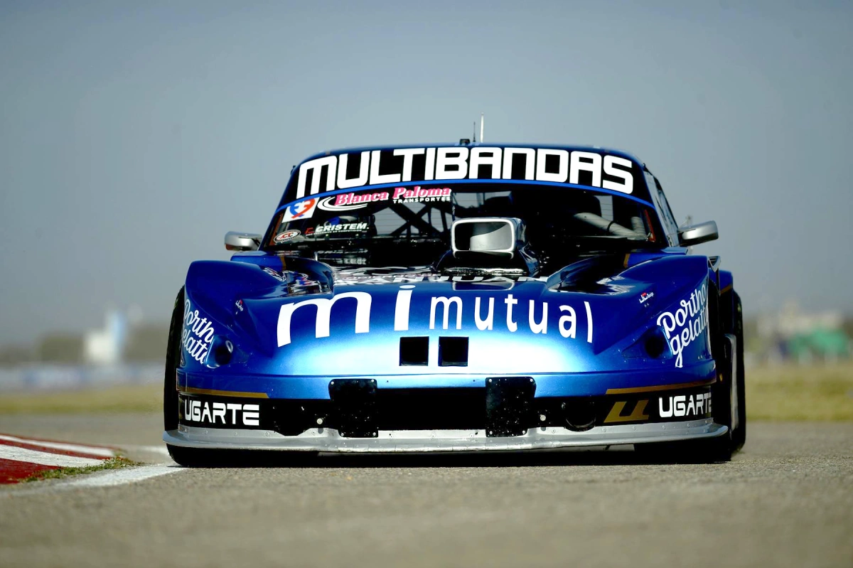 Tobías Martínez en la pista de San Luis.