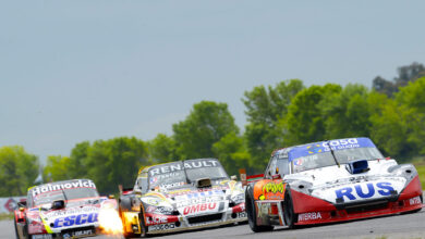 Pelotón de TC en Olavarría.