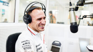 Werner en la radio.