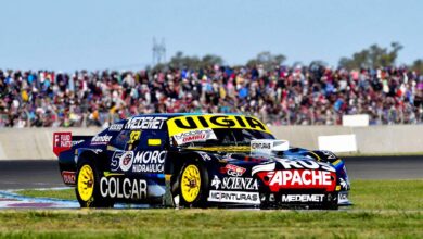 Ardusso a bordo del Chevrolet.