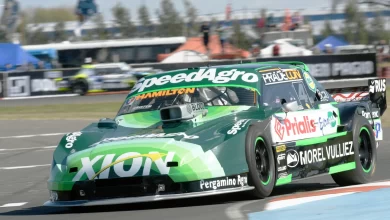 Chapur en pista en Rafaela.