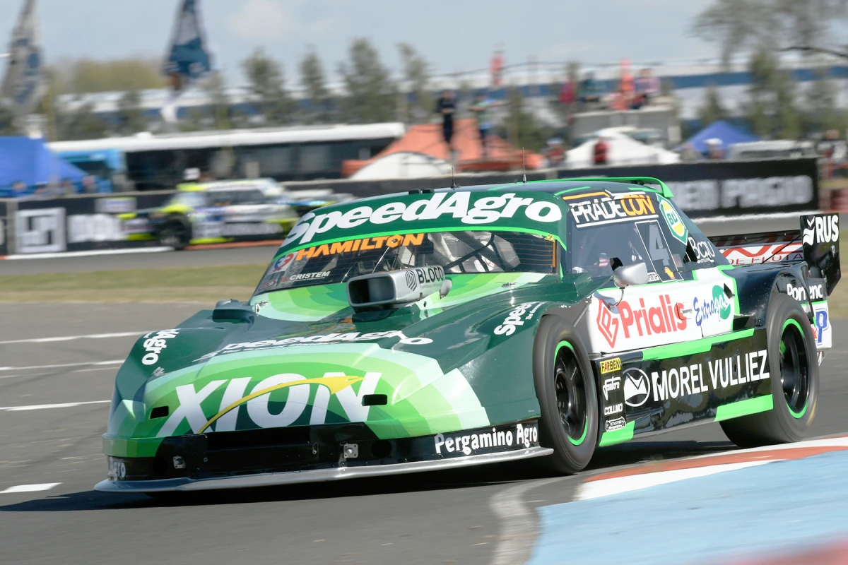 Chapur en pista en Rafaela.