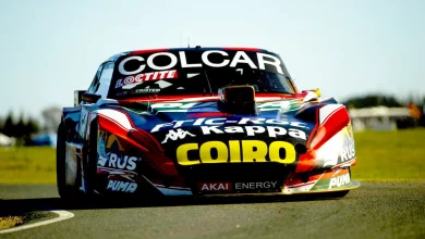 Mazzacane con el Chevrolet en San Nicolás