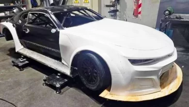 Camaro del Pradecon con la trompa