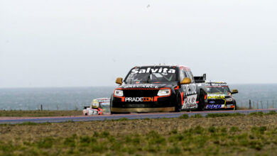 Ciantini en el pelotón del TC Pick Up.