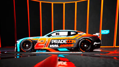 Render del diseño del Camaro de Ledesma