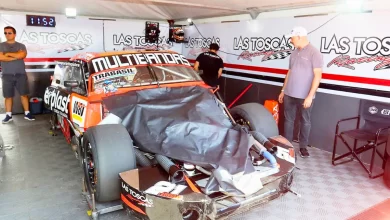 Chevrolet de Ledesma en el box de Las Toscas