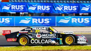 Chevrolet de Ardusso en la pista