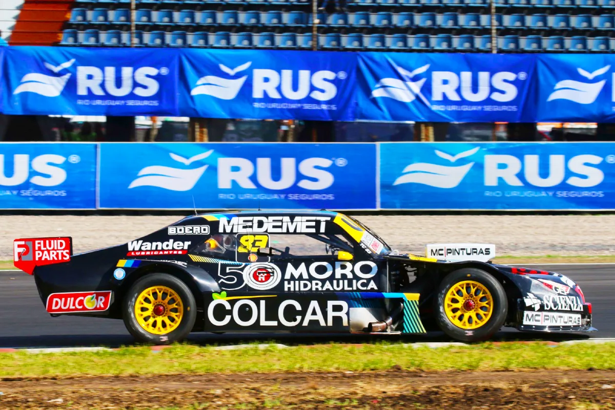 Chevrolet de Ardusso en la pista