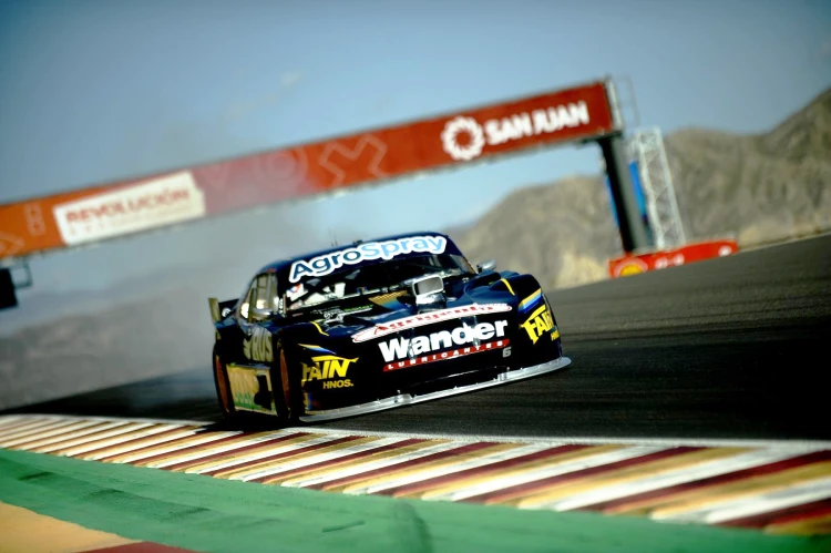 Matías Canapino en Pista.