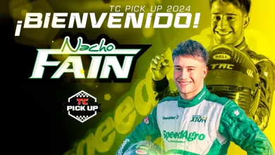 Ignacio Faín en un póster de presentación.