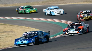 Los autos del TC Pista girando en San Juan.