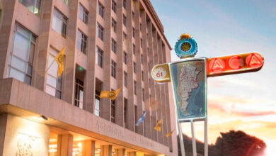 Fachada de la sede del ACA.