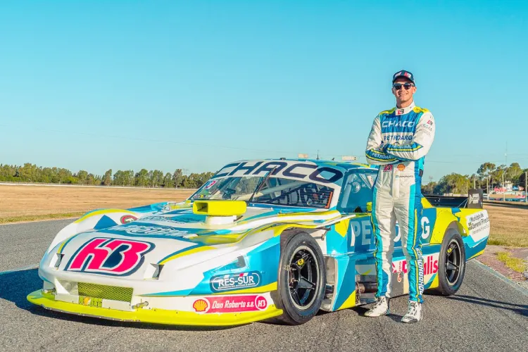 Bohdanowicz con su dodge del TC Pista Mouras.