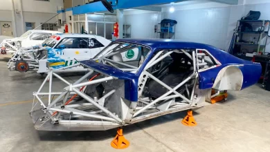 Chevrolet de Benvenuti desarmado en el taller