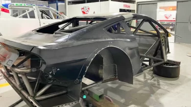 El Mustang de Gianini enchapado