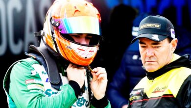 Agustín y el Gurí Martínez en el box.