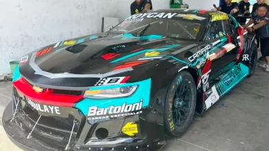 el Camaro de Risatti probó en la Plata