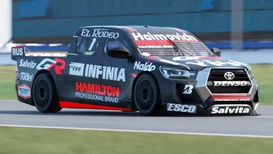 La Toyota Hilux de Mariano Werner.
