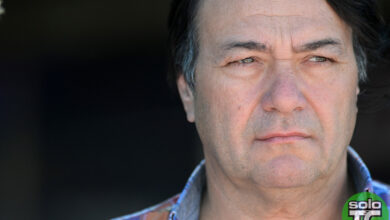 Alberto Canapino en primer plano.