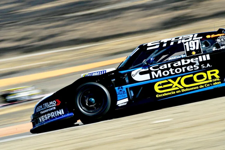 El Torino de Jeremías Scialchi en El Calafate.