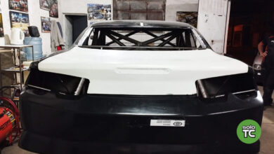 Cola del Chevrolet Camaro de Ardusso.