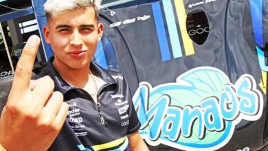 Biagi haciendo el 1.