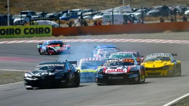 Pelotón de autos de TC