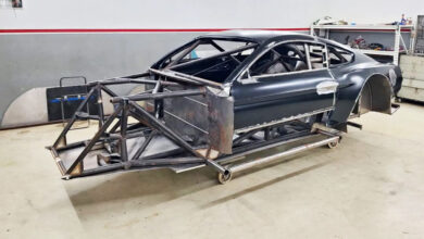Estructura del Mustang de Bonelli.