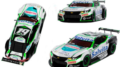 Render del Camaro de Ciantini.