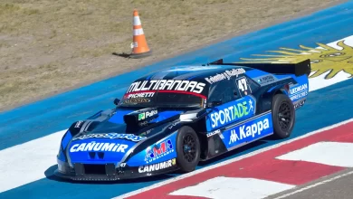 Norberto Fontana corriendo con Chevrolet en Viedma.