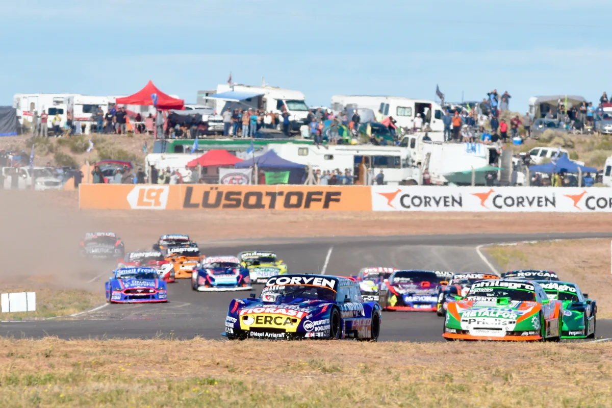 Pelotón del TC en Neuquén.
