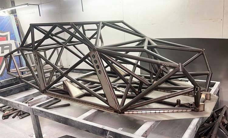 La estructura tubular para el Torino NG de Landa