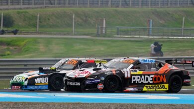 Camaro y Dodge del Pradecon Racing.