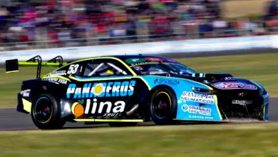 Camaro en la pista