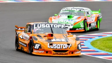 Falcon dobla en la curva