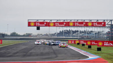 Pelotón de TC en Termas.