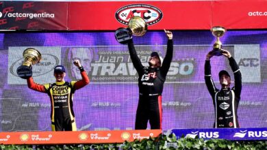 Werner, Jakos y Palazzo en el podio.