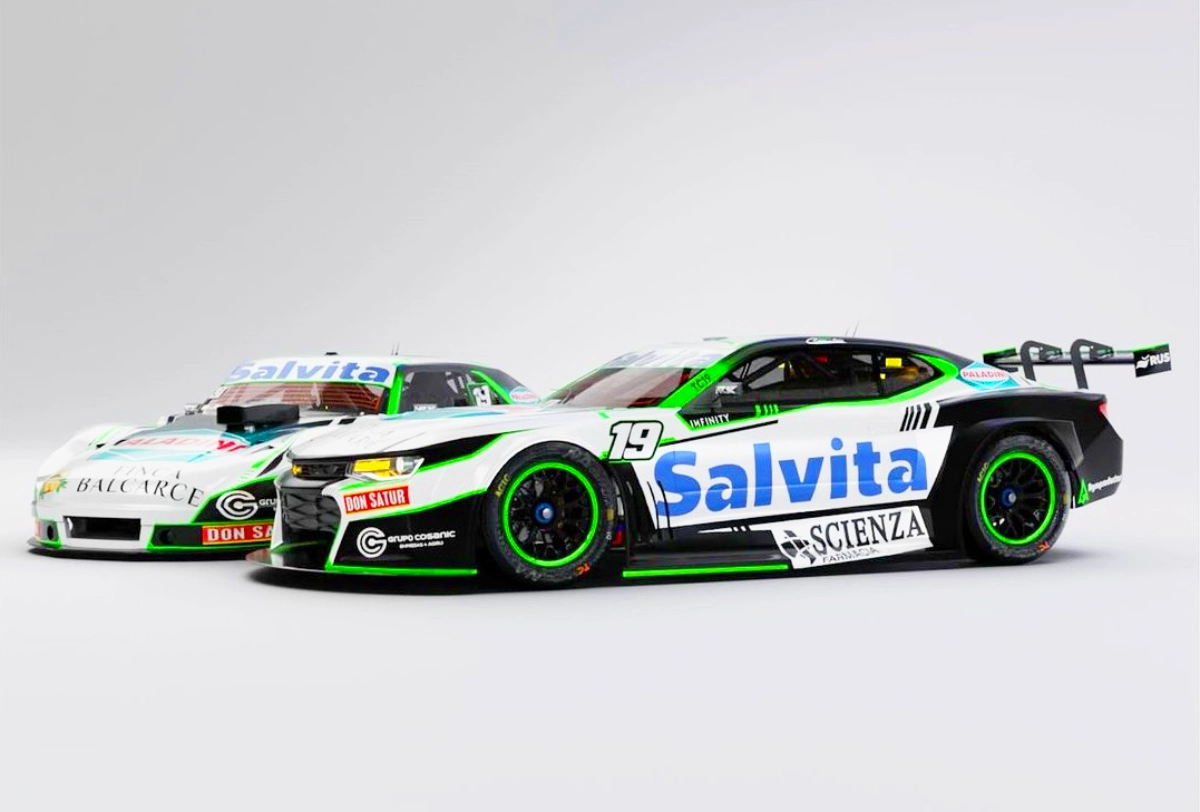 Render del Camaro de Ciantini
