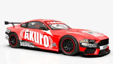 Rrender del Mustang