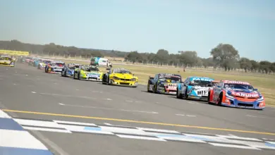 Autos de TC en Toay.