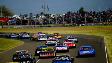 Pelotón de autos
